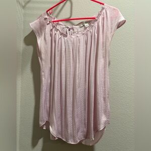 LC Lauren Conrad Soft Pink Blouse